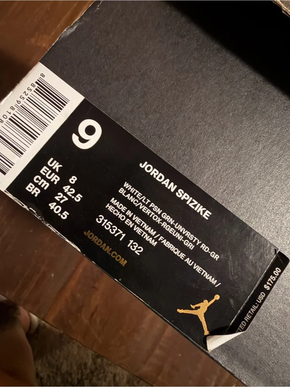 DeadStock Air Jordan Spizike 
